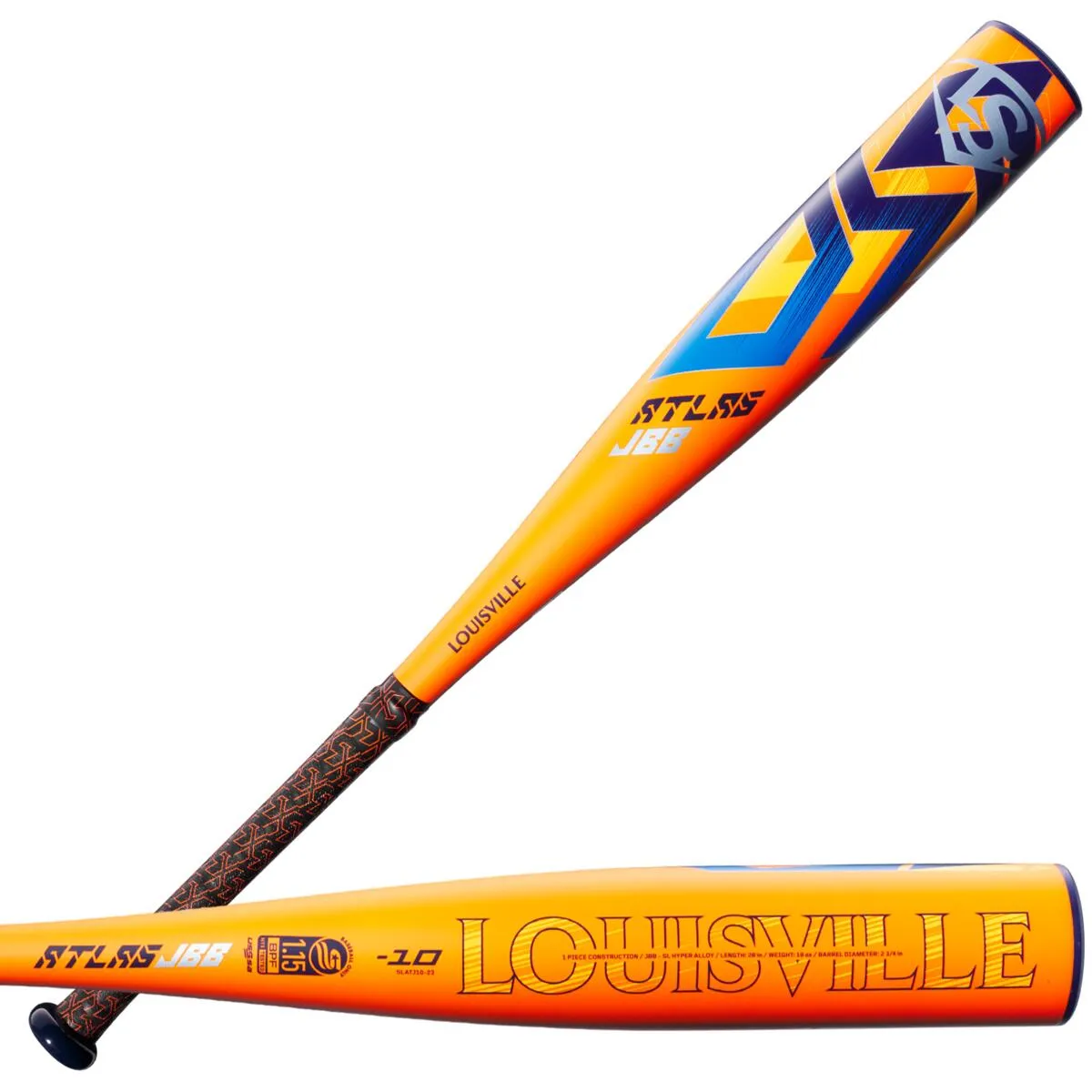 2023 Louisville Slugger Atlas JBB (-10) 2 3/4 USSSA Baseball Bat: WBL2657010