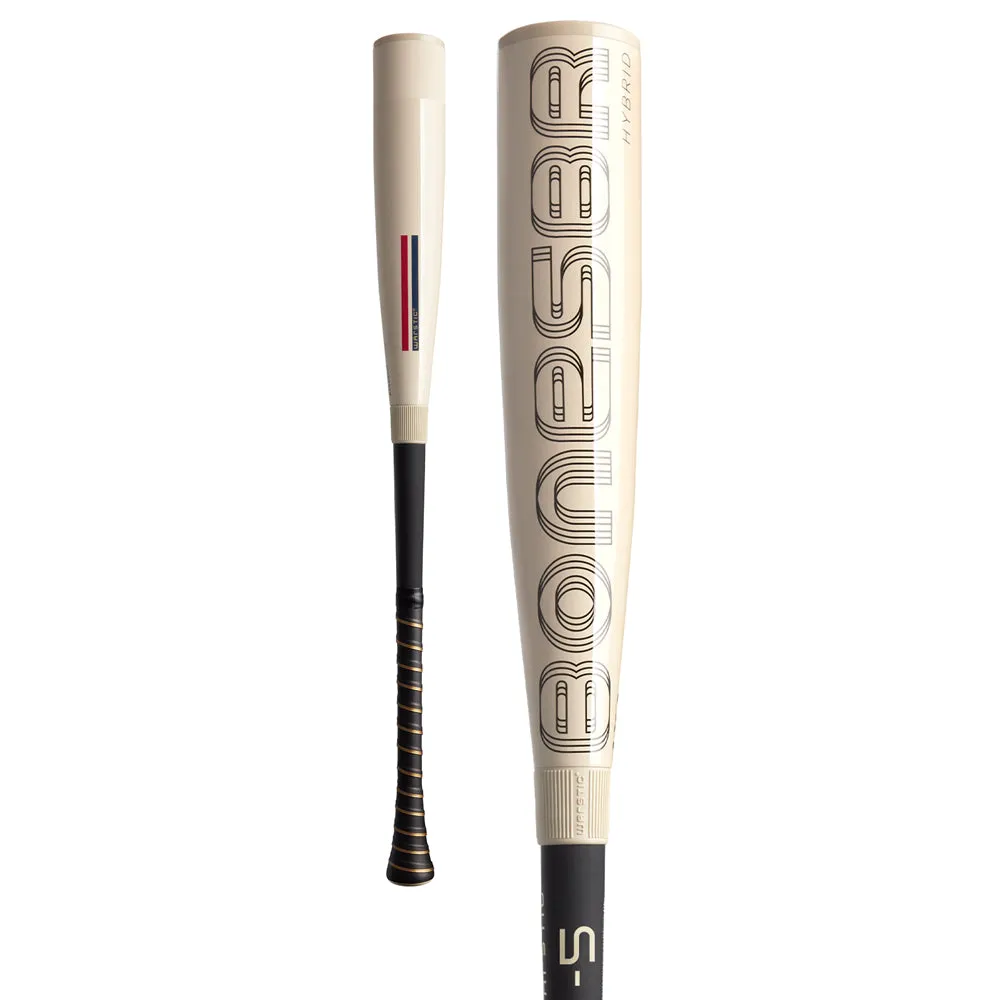 2024 Warstic Bonesaber Hybrid (-5) 2 5/8 USA Baseball Bat: MBBSH24UBWH5