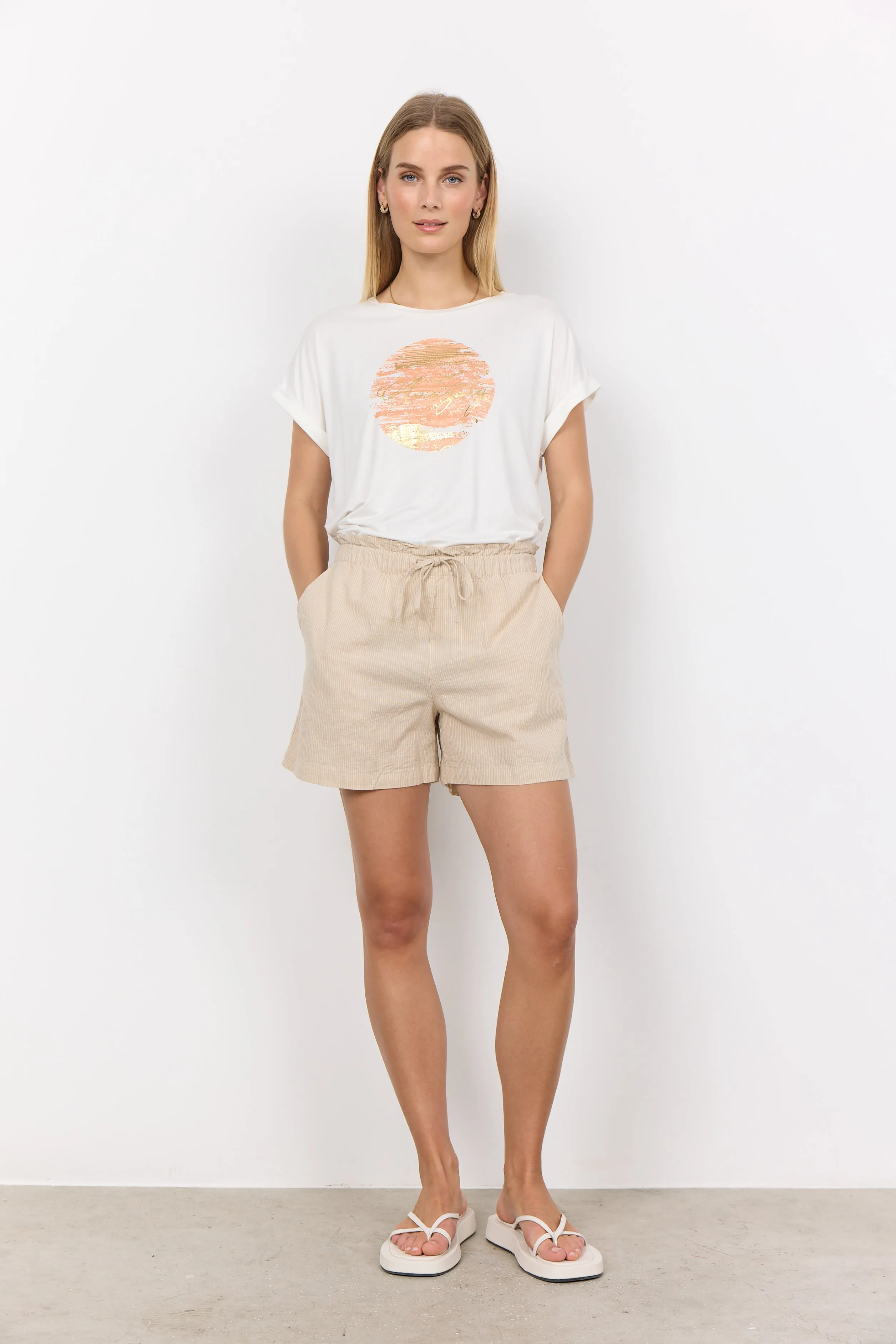 26491- Marcia Print T-Shirt - Soya Concept