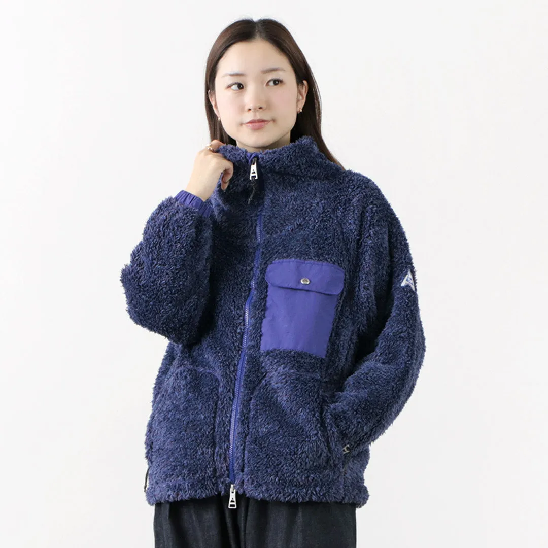 【30％OFF】CAPE HEIGHTS（ケープハイツ） リバス フリース ジャケット レディース アウター パーカー もこもこ 羽織り ハイネック 暖かい アウトドア ゆったり WMNS RIVAS FLEECE【セール】