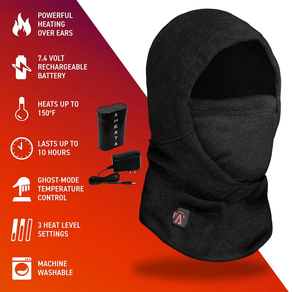 Aheata 7V Battery Heated Balaclava