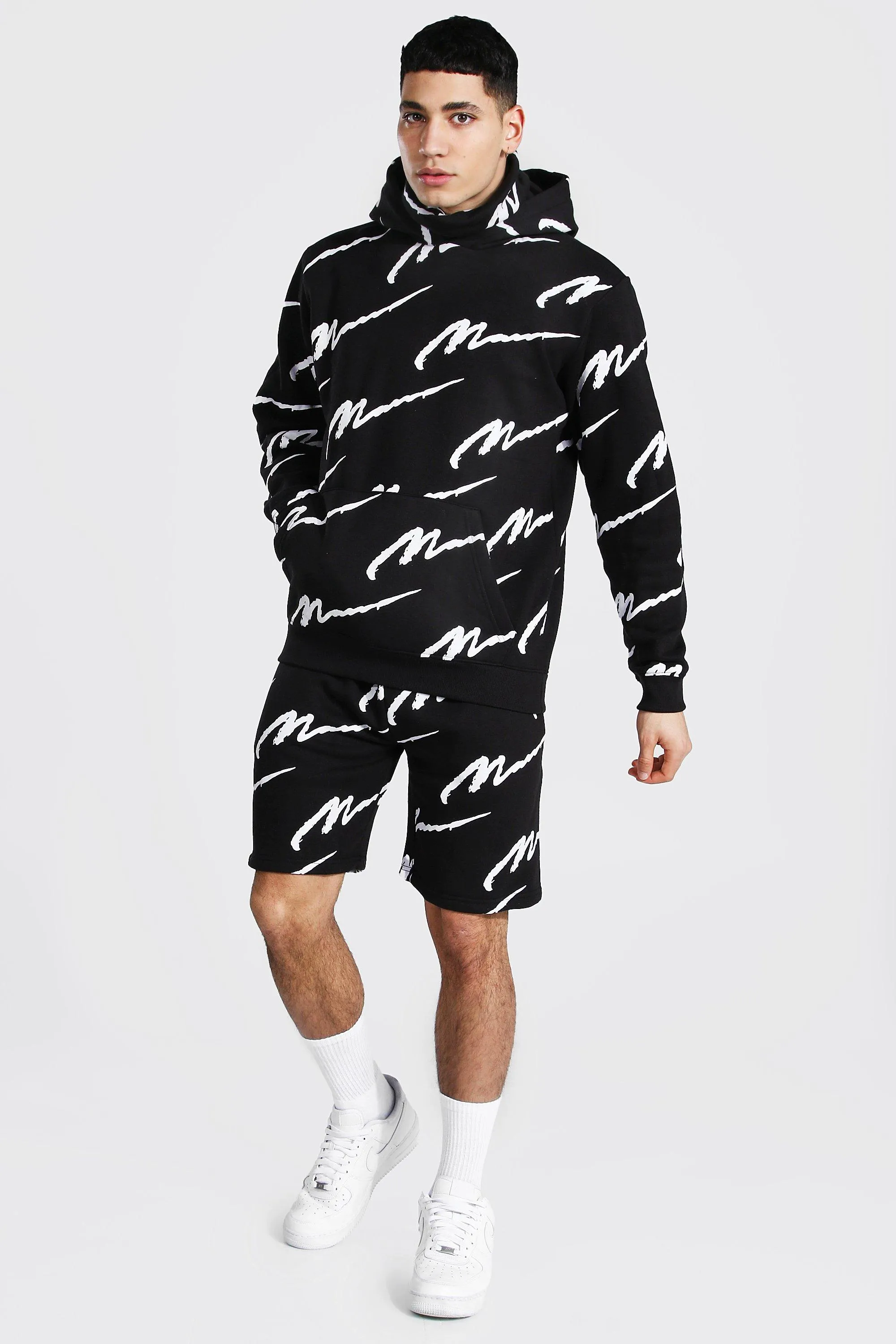 All Over Man Snood Short Tracksuit