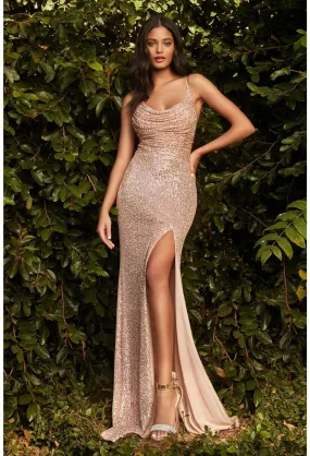 Arianna Gown - Rose Gold