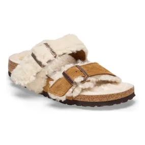 Arizona Teddy Split Suede Leather Shearling - Mink