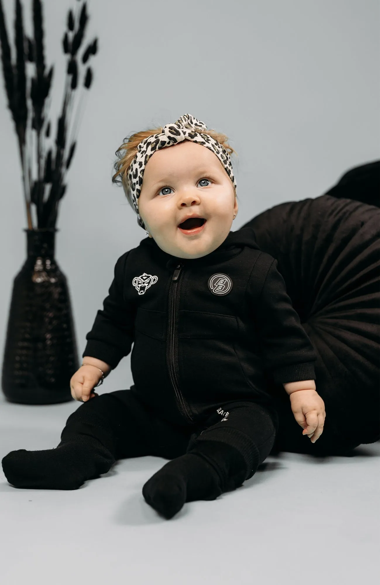 Baby Anorak Tracksuit | Black