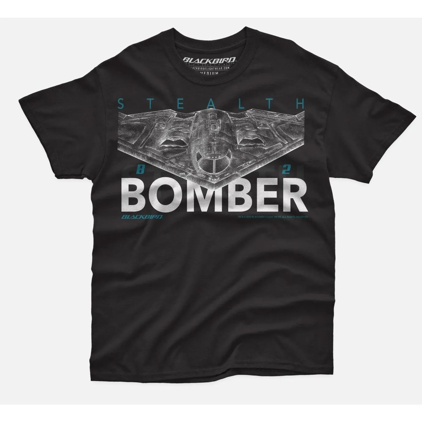 Blackbird Flightwear B-2  STEALTH Bomber T-Shirt