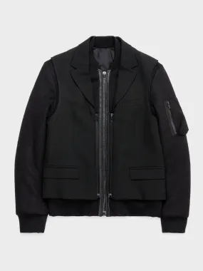 Blazer/Bomber Hybrid Jacket