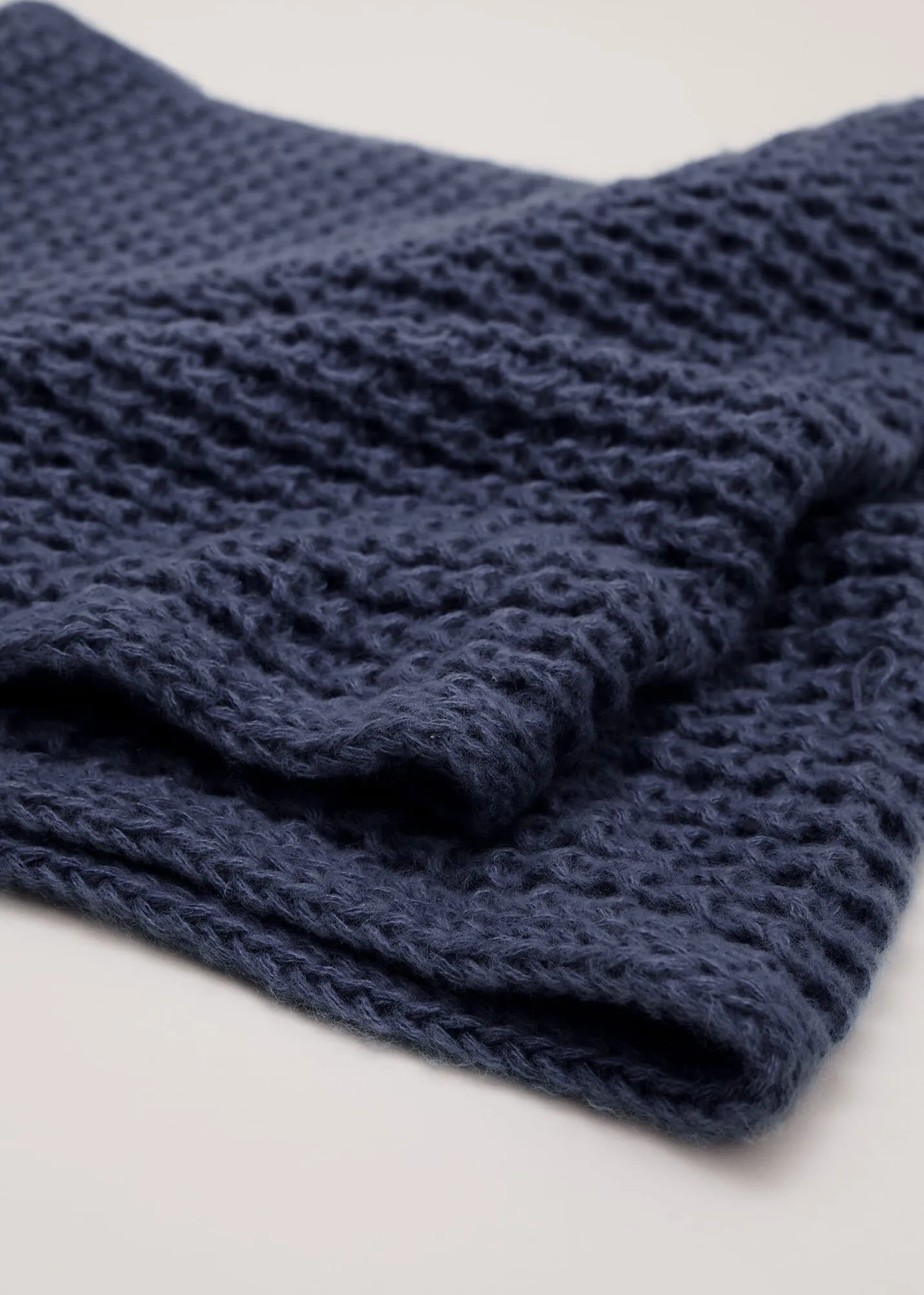 Blue Knitted Snood