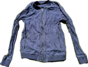 BONES: Dr. Jack Hodgins' blue Bomber Jacket (S)