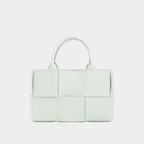 BOTTEGA VENETA Mini Arco Tote Bag - GLACIEGLACIE-SHER-G