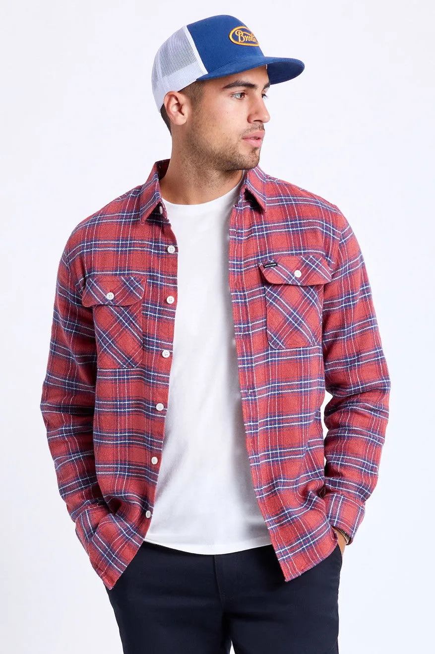 Bowery Lightweight L/S Utility Flannel - Cowhide