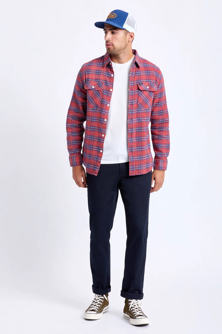 Bowery Lightweight L/S Utility Flannel - Cowhide