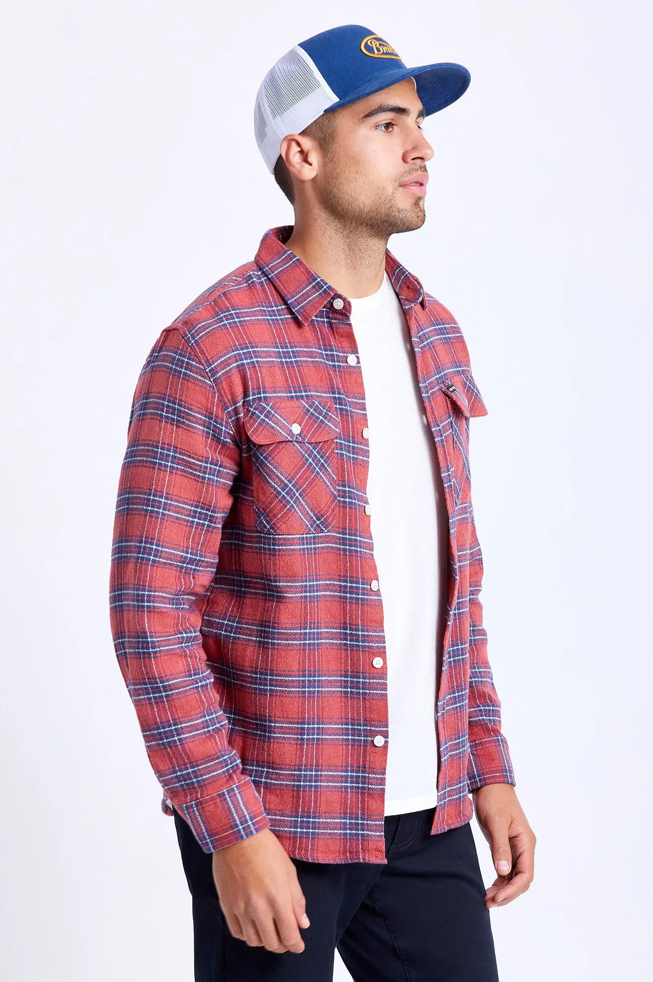 Bowery Lightweight L/S Utility Flannel - Cowhide