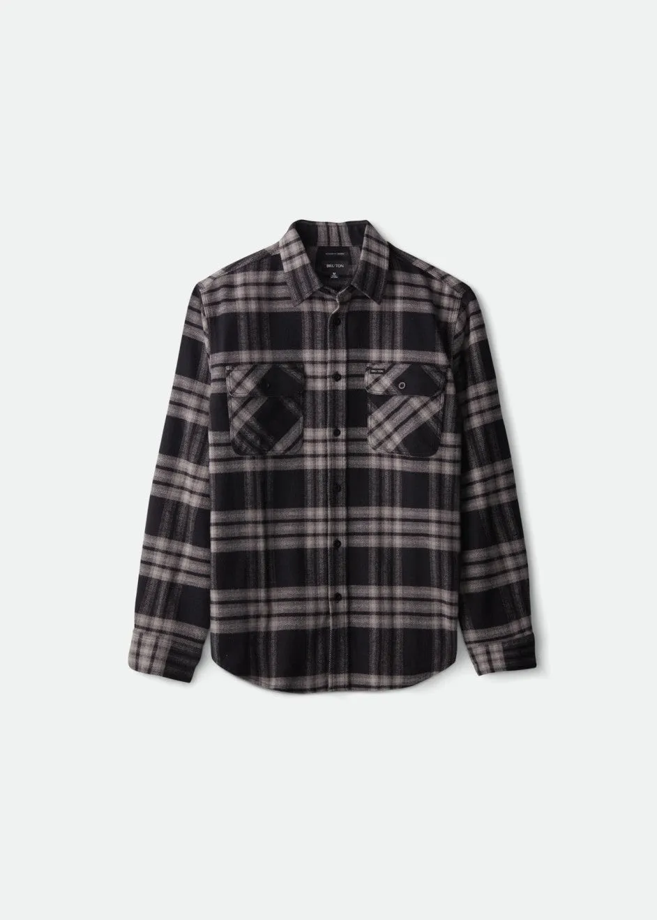 Bowery L/S Utility Flannel - Black/Charcoal