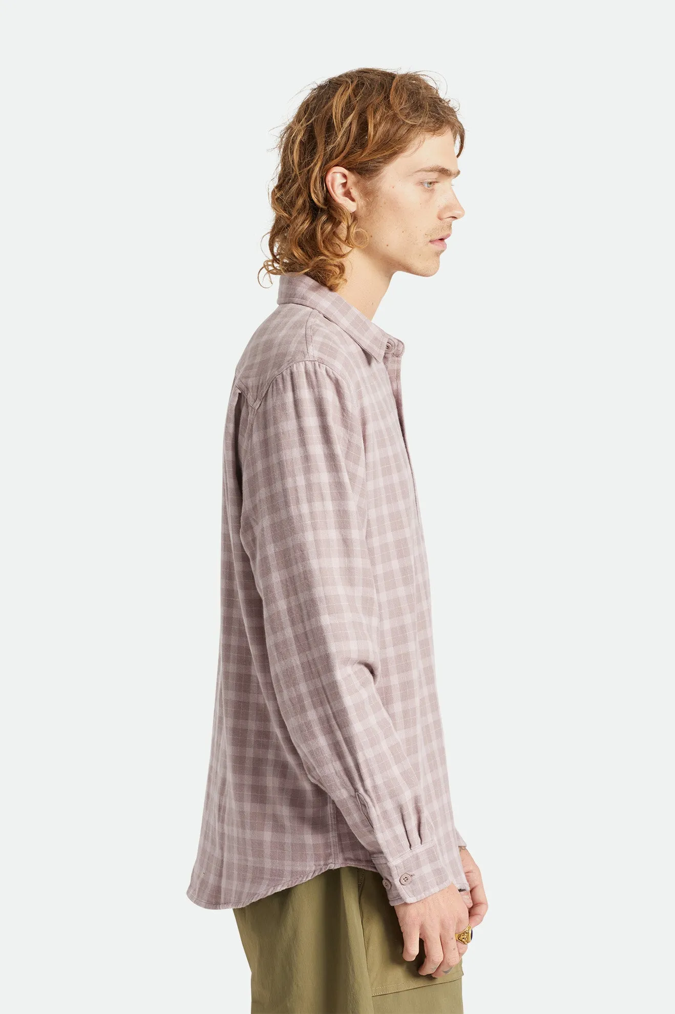 Bowery Soft Weave L/S Flannel - Orchid