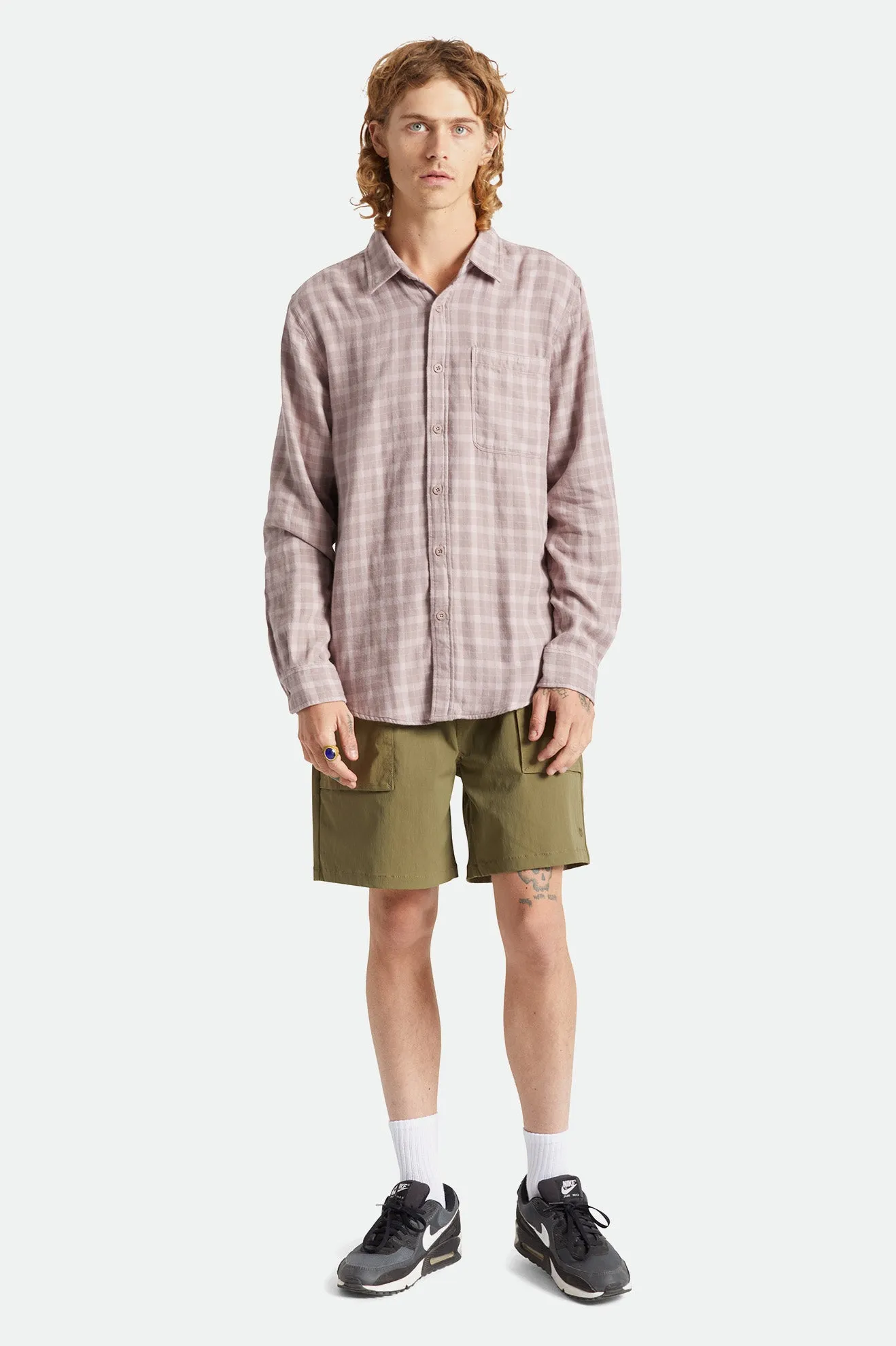 Bowery Soft Weave L/S Flannel - Orchid