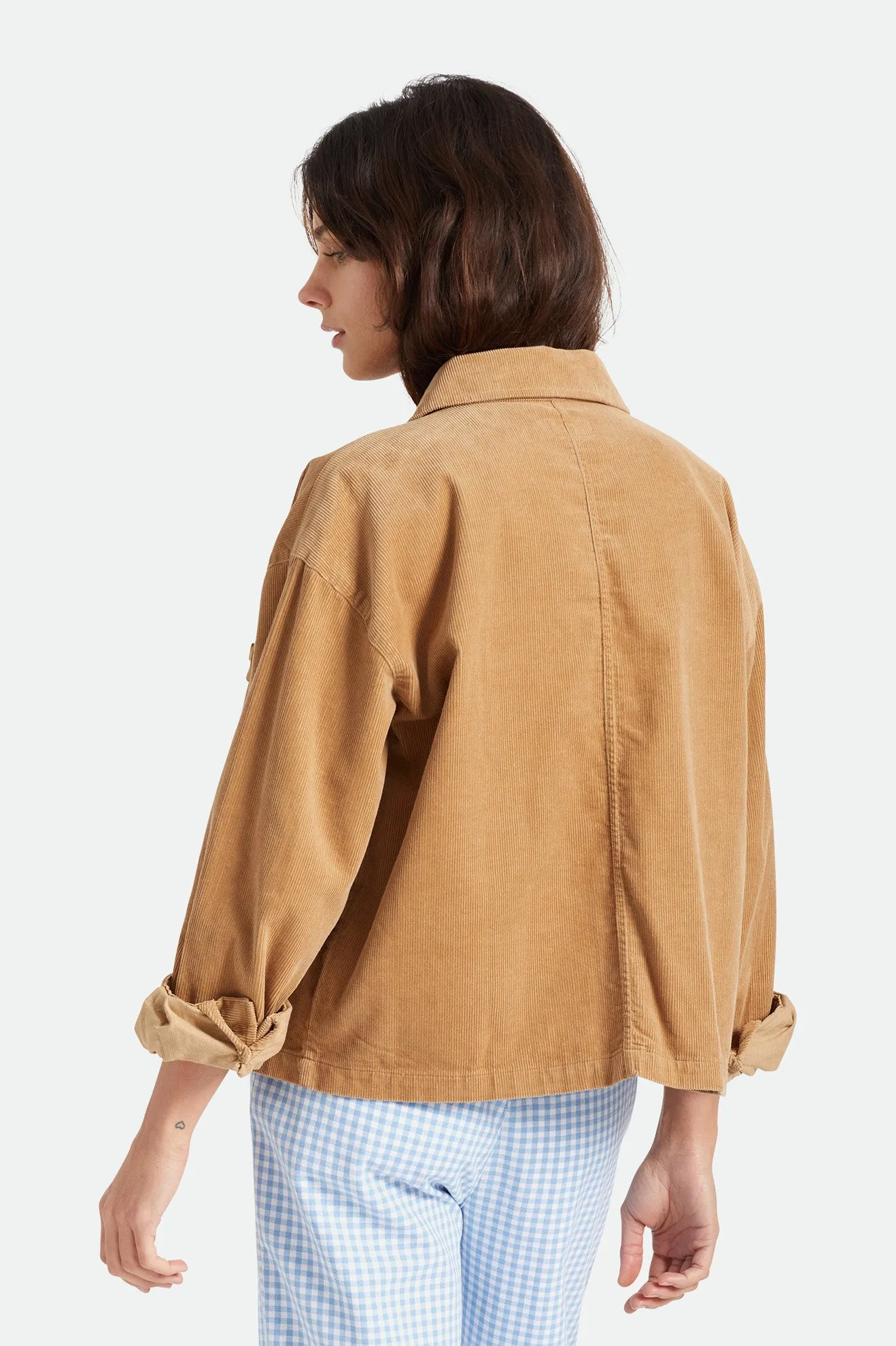 Bowery Women's Corduroy L/S Flannel - Mojave