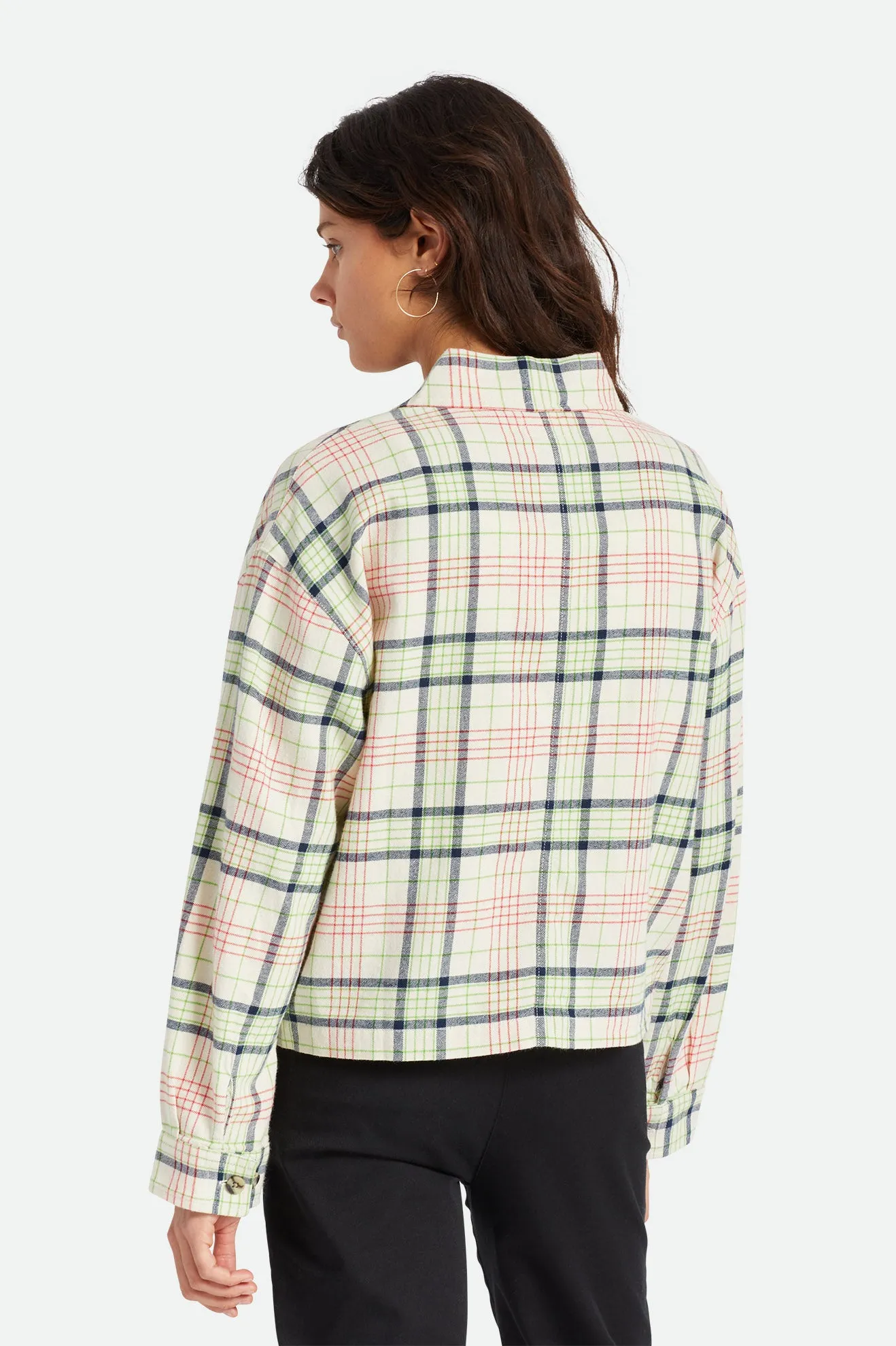 Bowery Women's Lightweight L/S Flannel - Dove