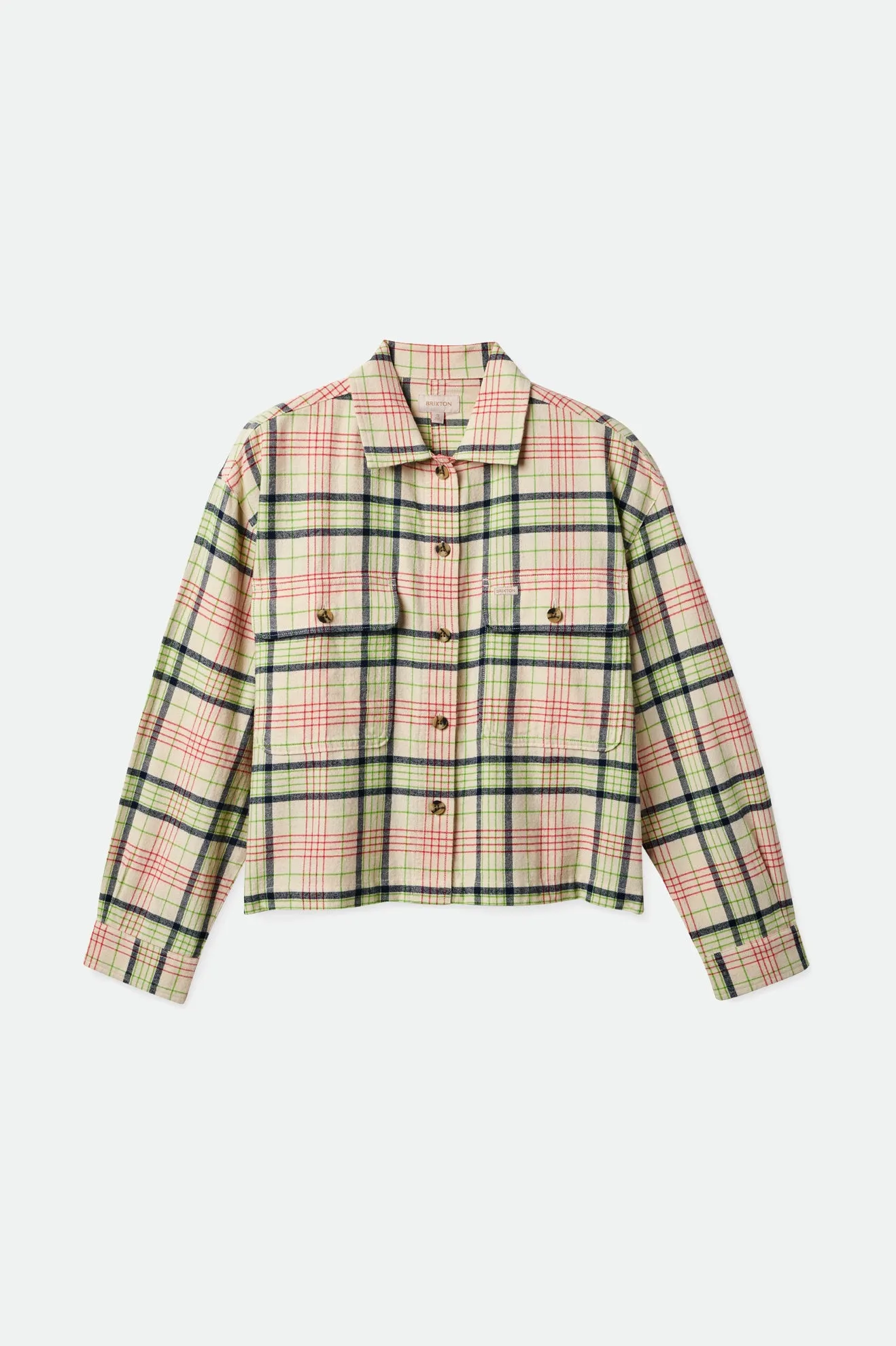 Bowery Women's Lightweight L/S Flannel - Dove