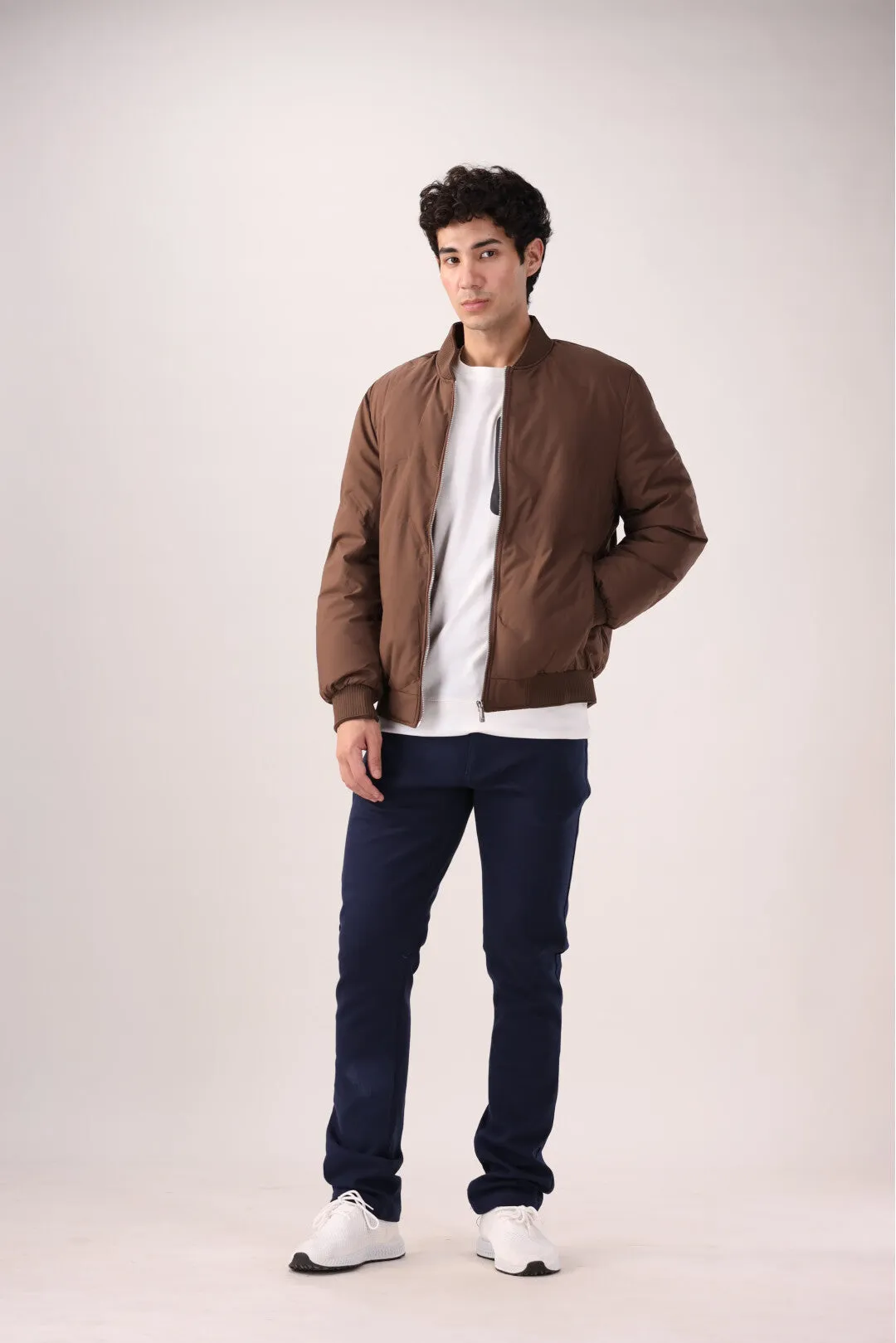 Brown Bomber jacket