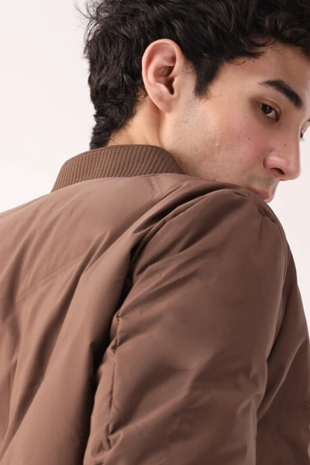 Brown Bomber jacket