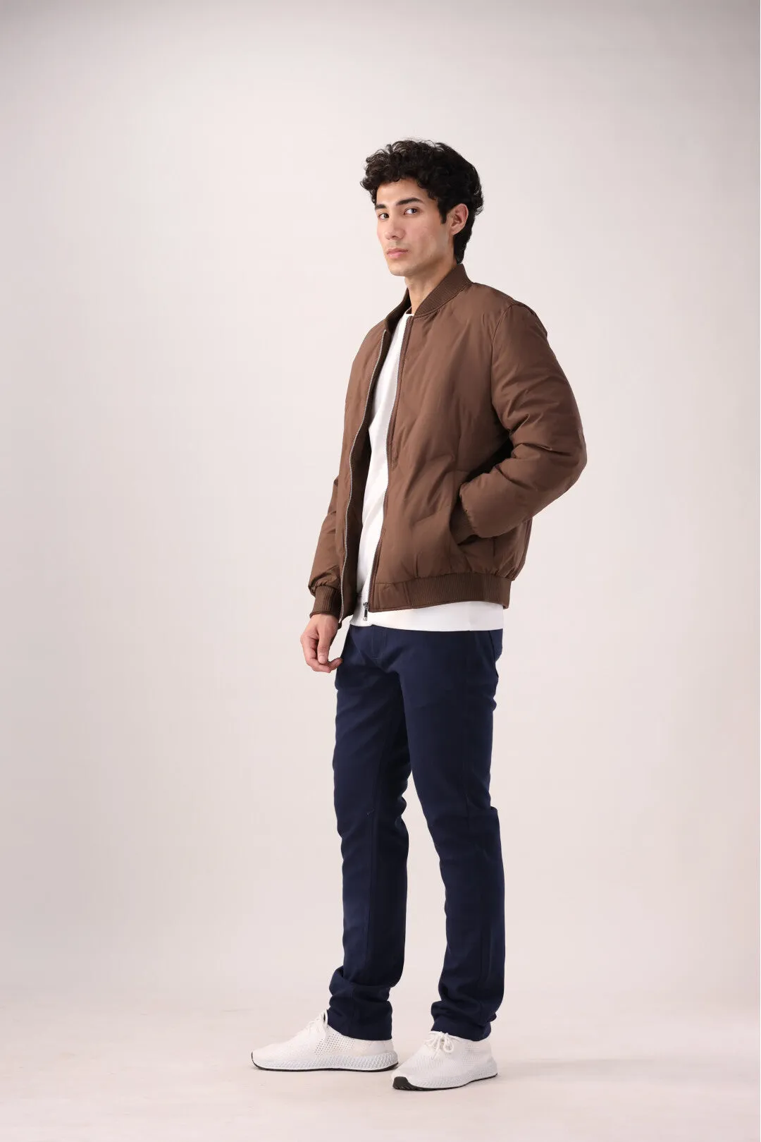 Brown Bomber jacket