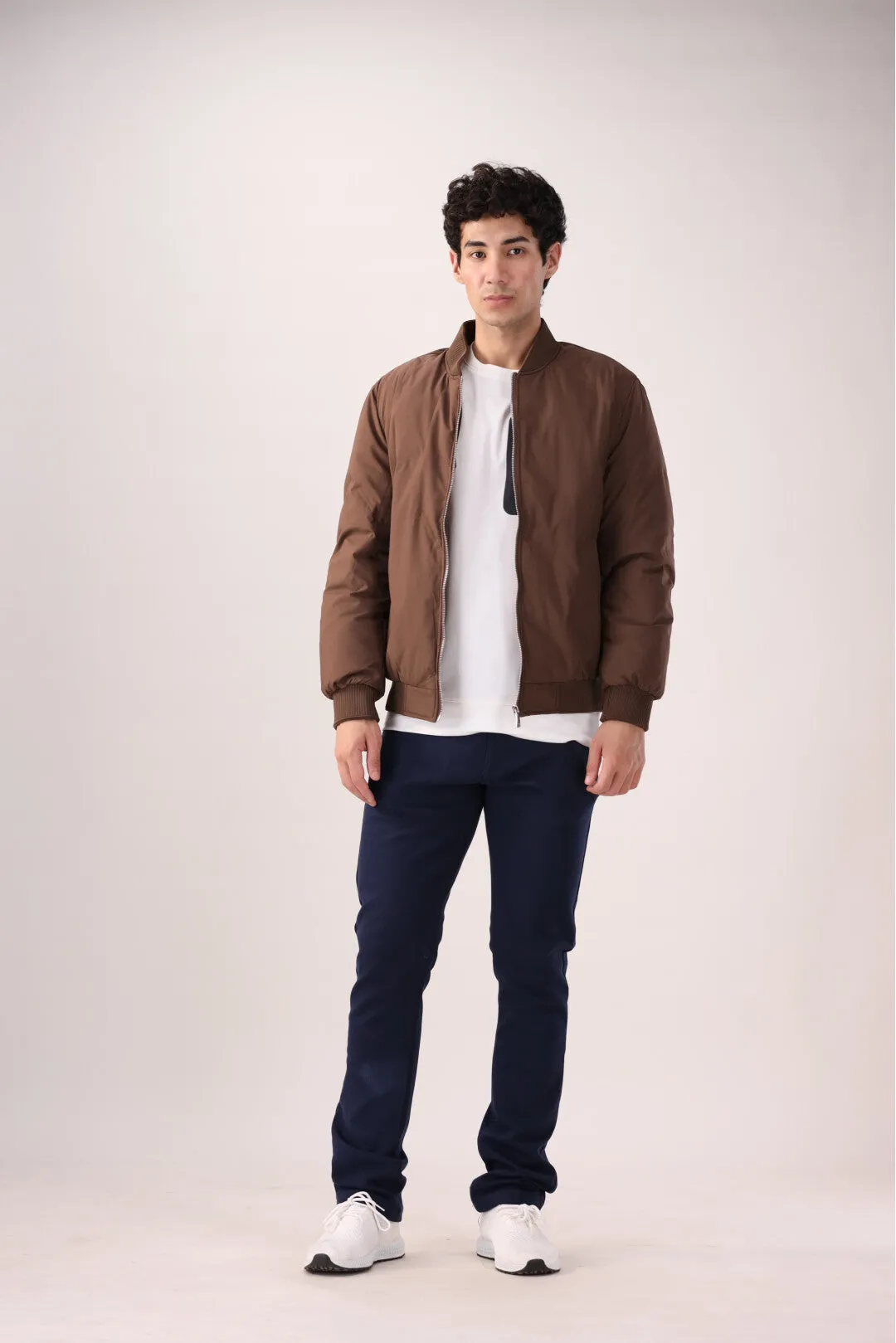 Brown Bomber jacket