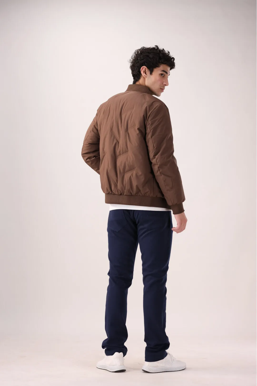 Brown Bomber jacket