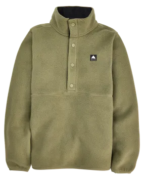 Burton Kids' Cinder Fleece Anorak - Forest Moss