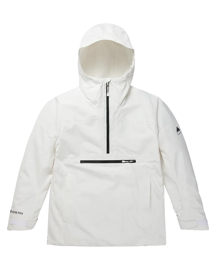 Burton Women's Pillowline Gore-Tex 2L Anorak Snow Jacket - Stout White | Shop Coats & Jackets at Trojan Wake Ski Snow &a