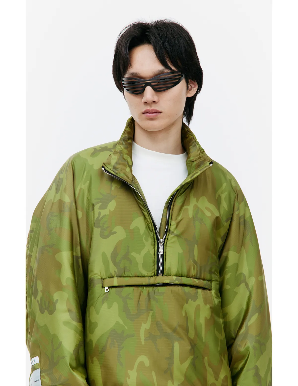 Camo anorak jacket - Khaki