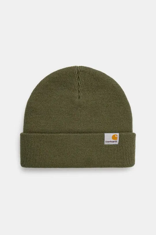 Carhartt WIP beanie Stratus Hat Low green color I025741.2BRXX