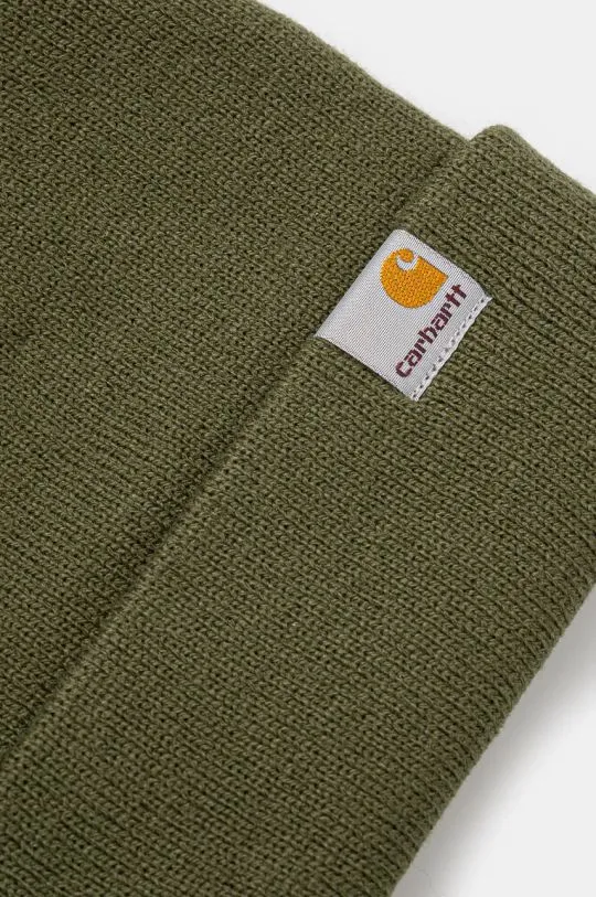 Carhartt WIP beanie Stratus Hat Low green color I025741.2BRXX