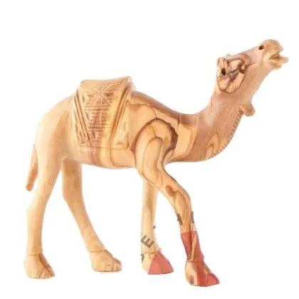 Carved Camel with Saddle, 5.1