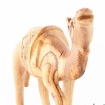 Carved Camel with Saddle, 5.1