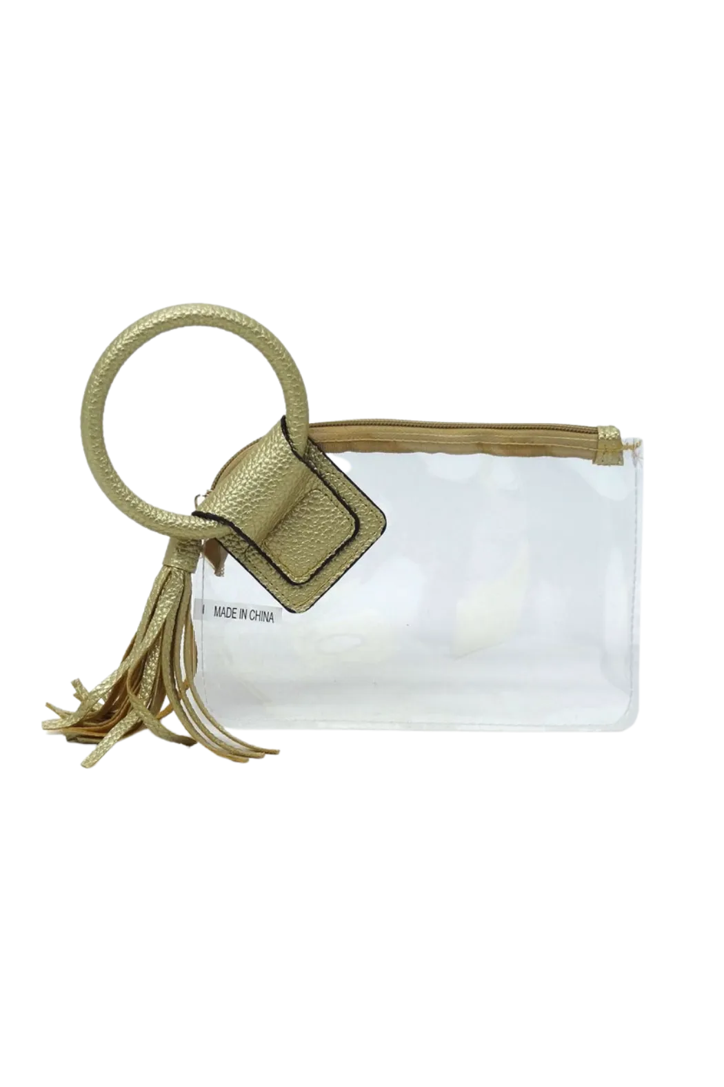 Clear Stadium Wristlet