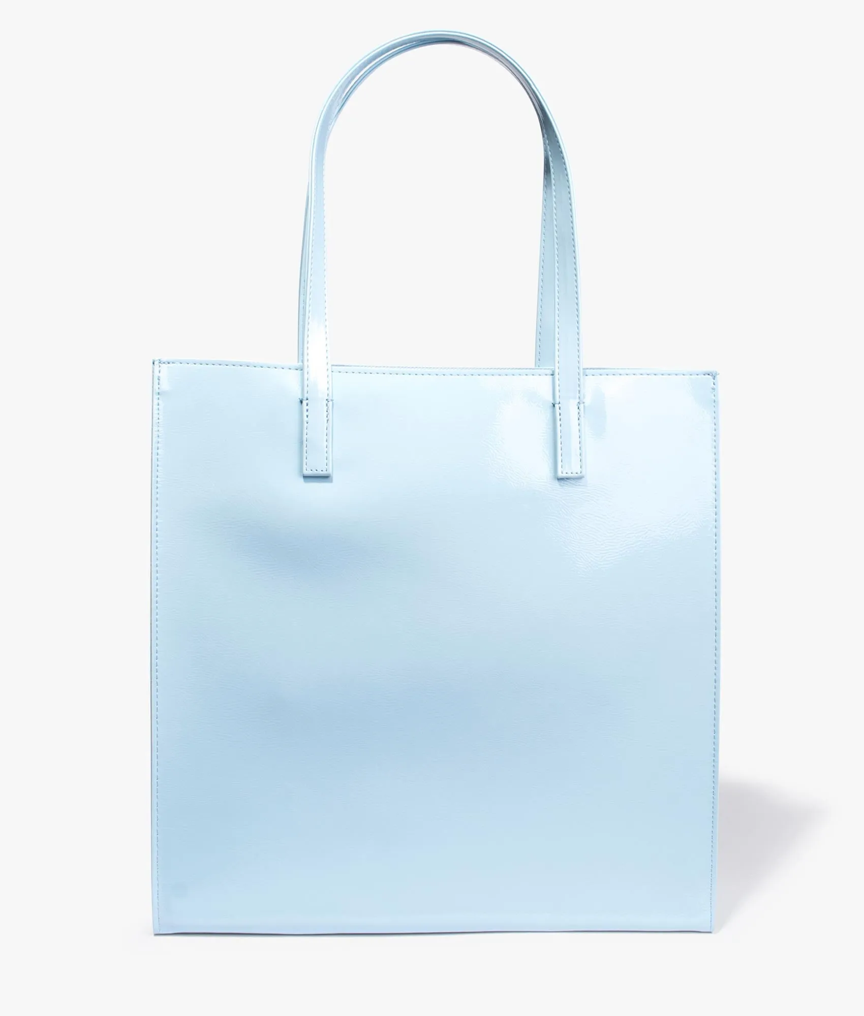 Crinkon crinkle large shopper in light blue