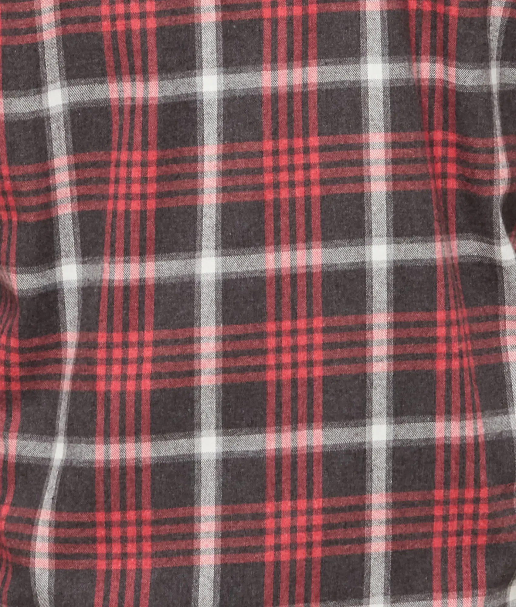 Denver Flannel :: Red/Grey