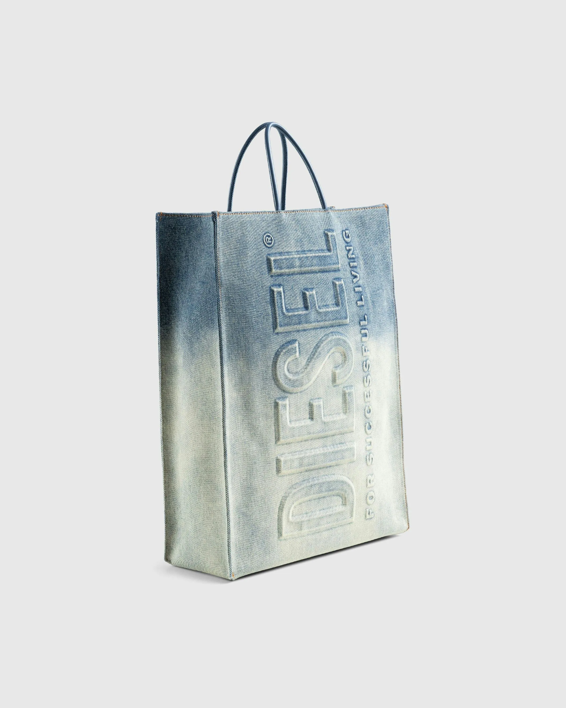 Diesel – DSL Shopper 3D M X Tote Bag Blue | Highsnobiety Shop