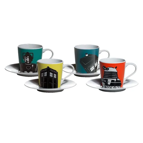 Doctor Who Espresso Set