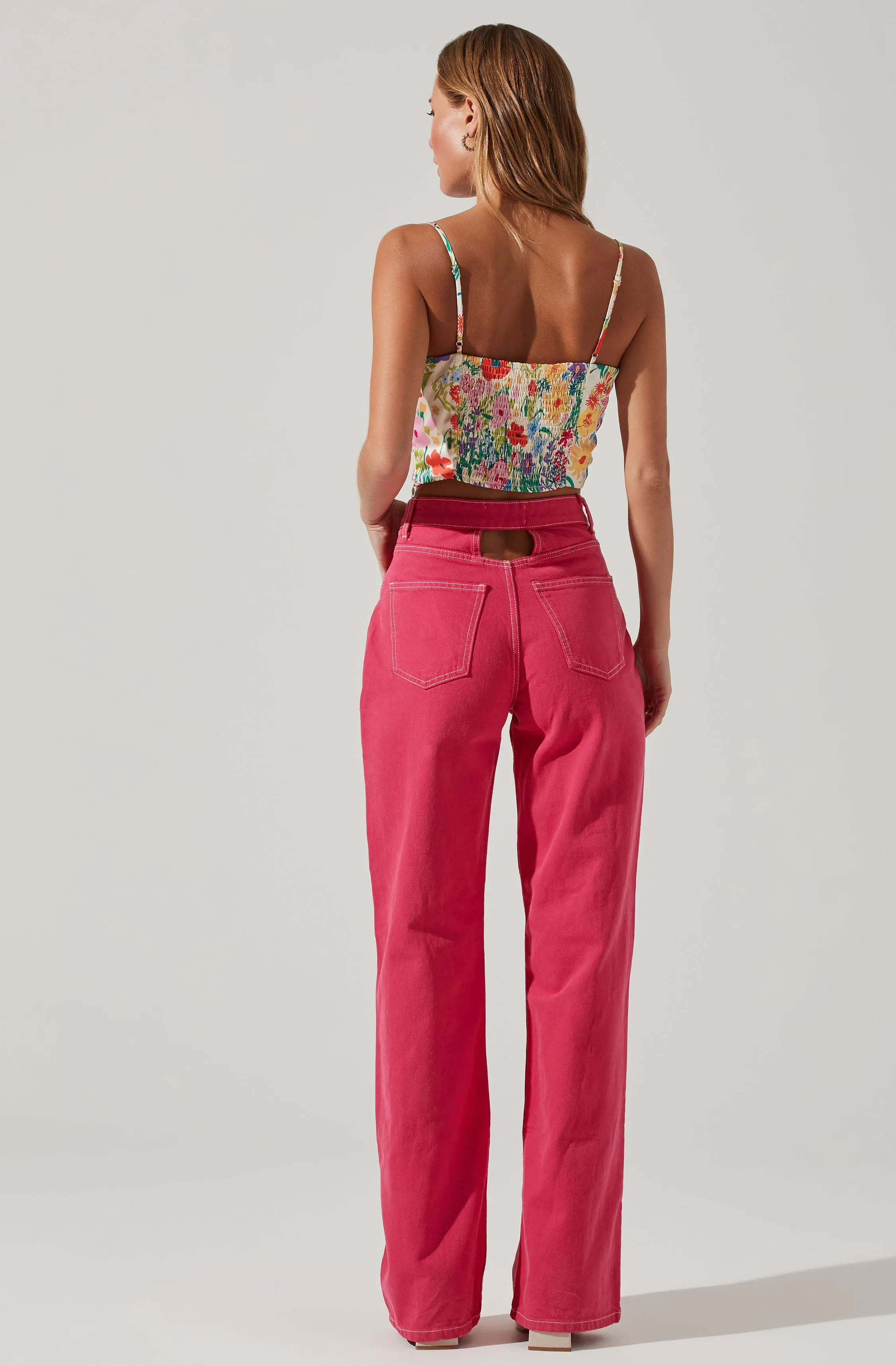 Ellery Floral Crop Top