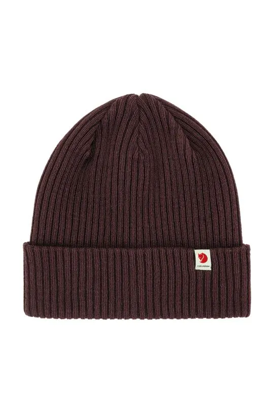 Fjallraven beanie Rib Hat beige color F13100184.357