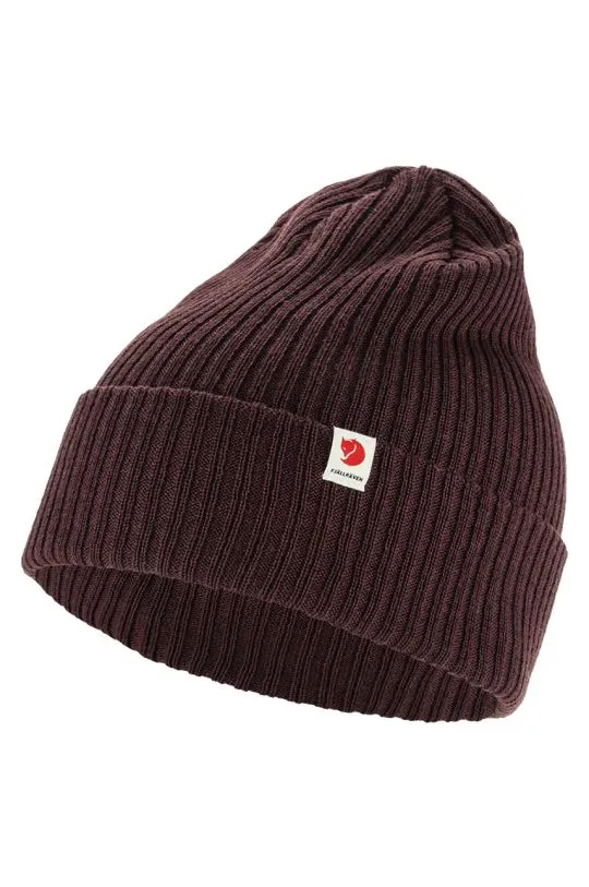 Fjallraven beanie Rib Hat beige color F13100184.357