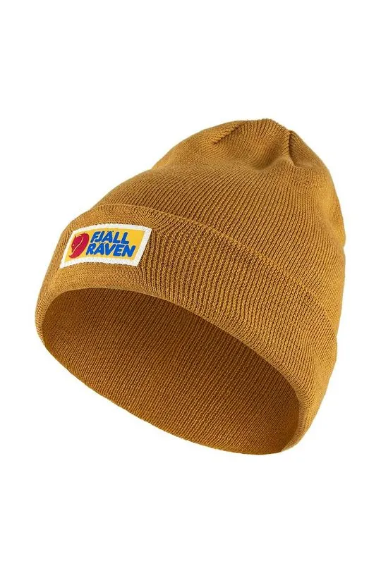 Fjallraven beanie Vardag Classic yellow color F78141.166