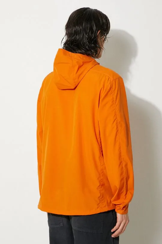 Fjallraven jacket High Coast Lite Anorak men's orange color