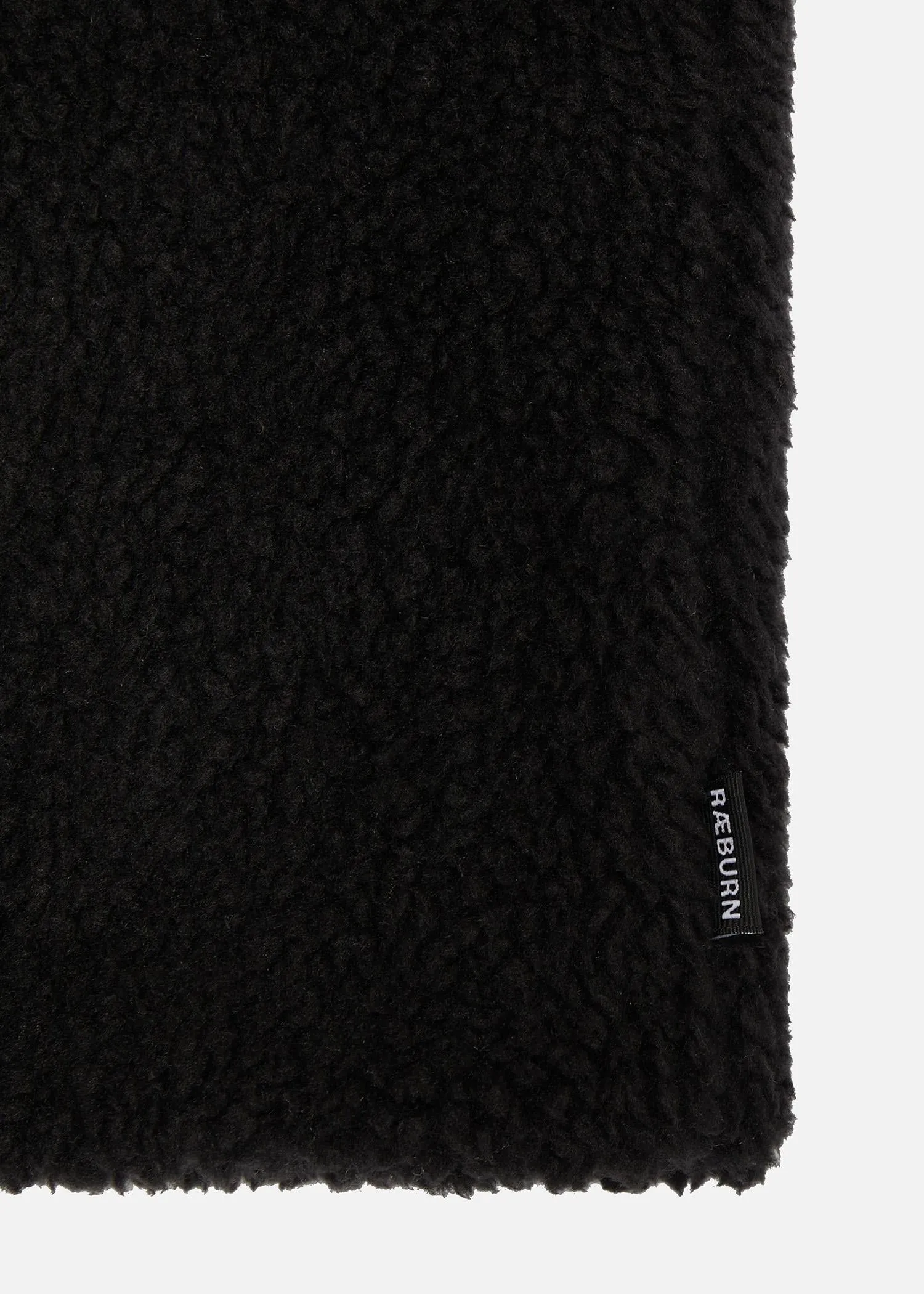 FLEECE SNOOD BLACK