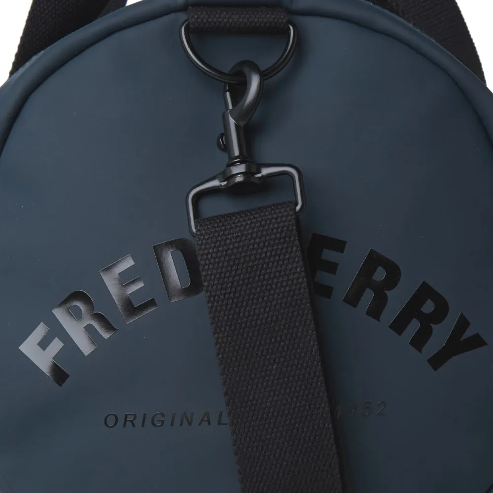 Fred Perry Matte Barrel BagNavy