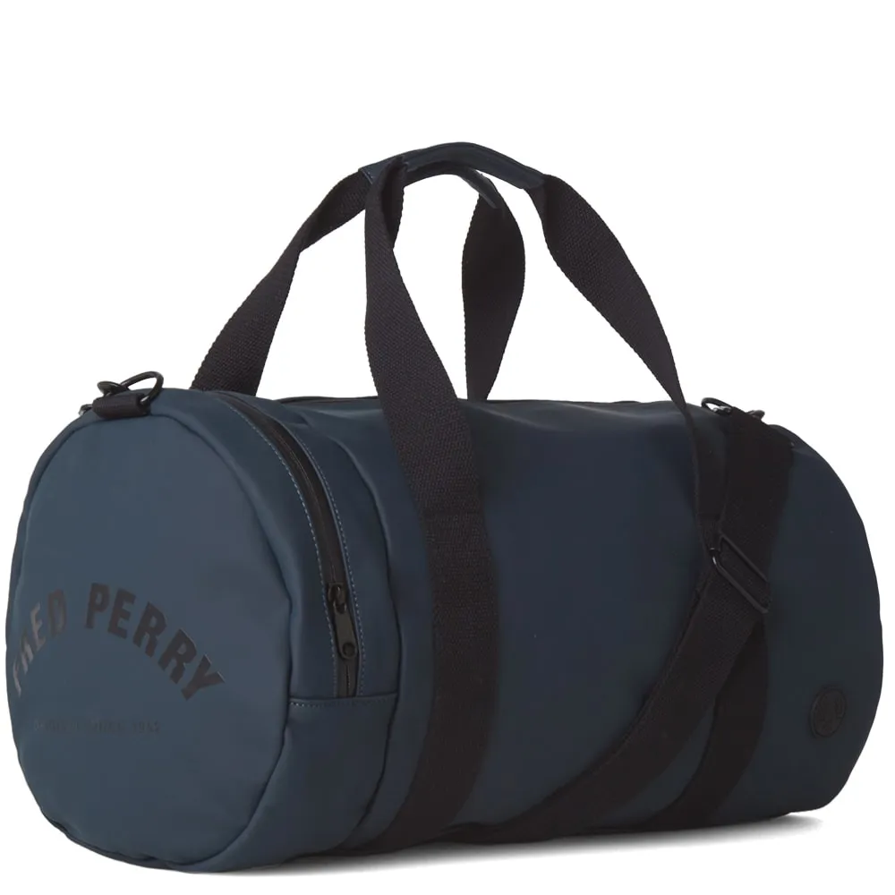 Fred Perry Matte Barrel BagNavy