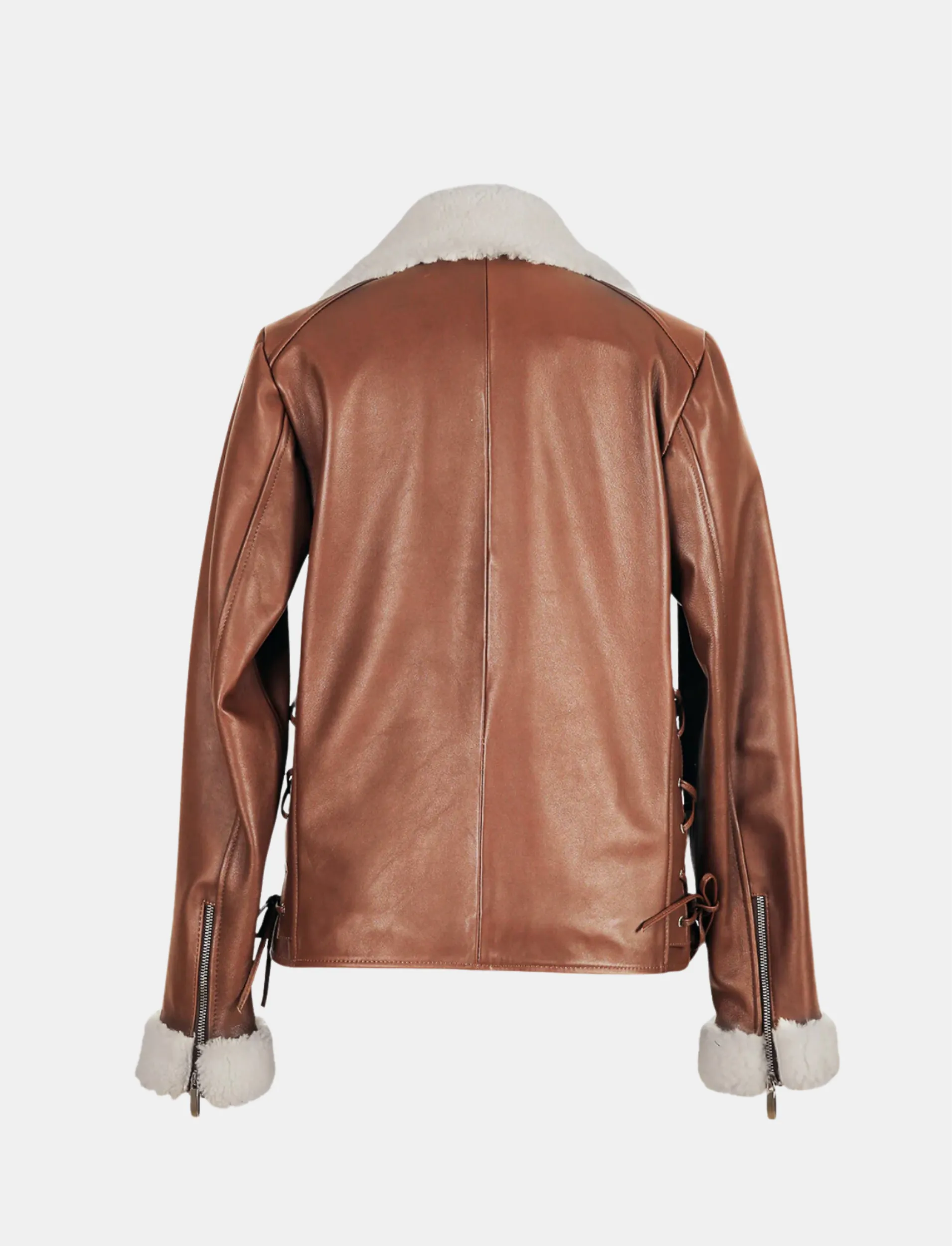 Gaia Shearling Leather Jacket