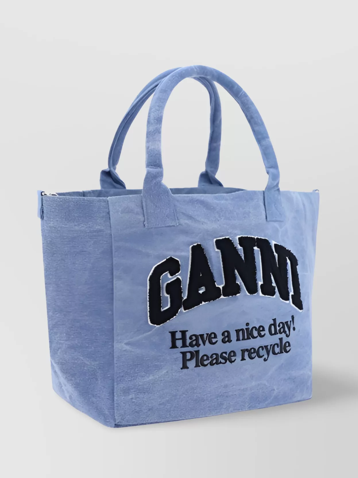 Ganni   Easy shopper handbag detachable strap